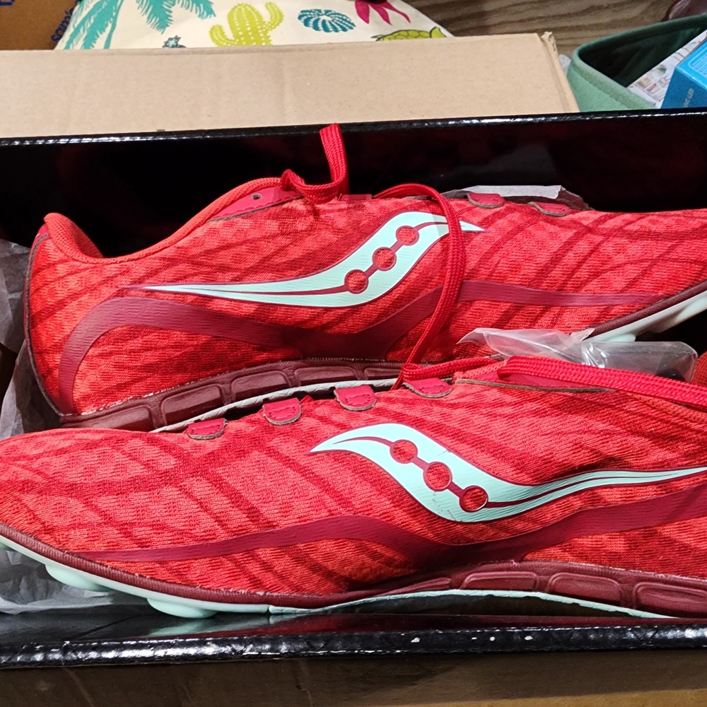 Saucony Red Running Shoes